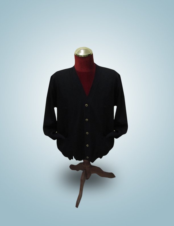 buzos en lana cuello en v con botones