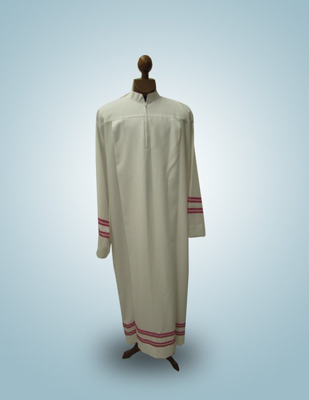 alba casulla bordada